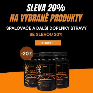 💥AKCE -20% NA SPALOVAČE A DALŠÍ VYBRANÉ PRODUKTY 💥. POJĎ DO TOHO TAKÉ, BUĎ S NÁMI, BUĎ SKINNY 🔥